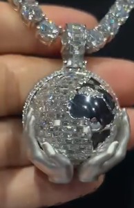 Exquisito colgante de rosa, tendencia Hip Hop, collar de pareja de estilo europeo y americano para mujeres y hombres, regalos encantadores - Product Image 4