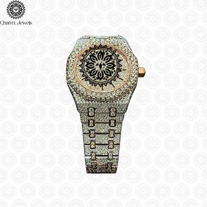 Reloj de Hombre Charm_Jewels de Lujo, Acero Inoxidable, Esfera Analógica de 40 mm, Cristal, Movimiento Mecánico, Cierre Oculto de Botón - Product Image 1