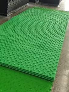 Tapete de Protección para Suelo de HDPE de Alta Resistencia, 4x8 Pies, Antideslizante, Encastrable, para Construcción, Excavadoras y Jardines - Product Image 2