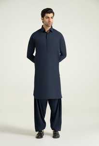 Ensembles Shalwar Kameez de créateurs les plus vendus, longs et de longueur régulière, Kurta et pantalon Salwar pour hommes grandes tailles - Product Image 5