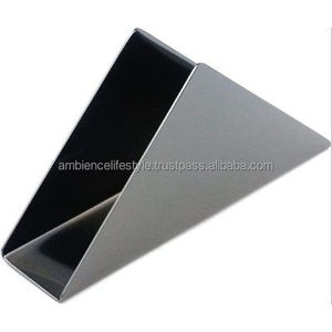 Unique <b>patterned</b> metal napkin holder for dining table kitchen decor stylish durable rust resistant long lasting design - Product Image 1
