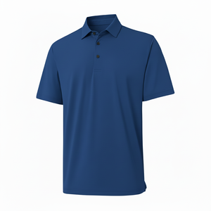 Summer Fashion Turn <b>down</b> Collar Polo T Shirt Breathable Business Casual Short Sleeve Polo Shirts for Men Men Golf Polo Shirt - Product Image 2