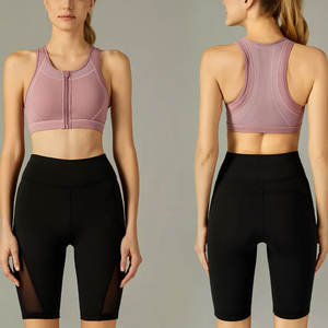 Top Deportivo Personalizado de Cuatro Vías Elásticas para Mujer, Tallas S, M, L, Espalda Cruzada, Liso, para Gimnasio, Fitness, Entrenamiento, Sujetador Deportivo - Product Image 5