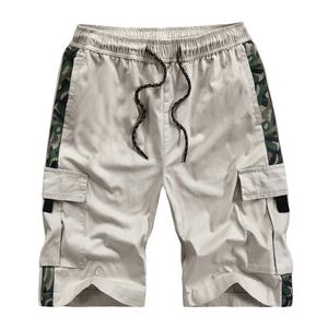 Pantalones cortos de carga ecológicos de algodón 100% para hombre, pantalones cortos deportivos de calle con impresión de logotipo personalizado, servicio OEM disponible - Product Image 2