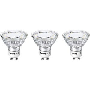 Set di 10 Lampadine LED GU10 Non Dimmerabili 5000K Luce Bianca Diurna 4W per Illuminazione a Binario Incassato - Product Image 1