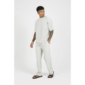 Pantalones Deportivos para Hombre, Diseño Moderno, Personalizados, Estilo Jogger, Lavado Ácido, Vintage, Corte Ajustado, de Algodón - Product Image 1