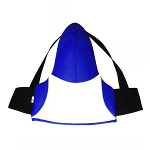 Protège-entrejambe de boxe en cuir de qualité supérieure, mousse haute densité, design réglable et confortable, équipement de protection professionnel, logo personnalisé - Product Image 6