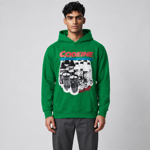 Sudaderas con Capucha de Felpa para Hombre, de Alta Calidad, con Logotipo Personalizado, Talla Grande, Sin Cordones, Sudaderas de Algodón Grueso con Estampado Serigrafiado - Product Image 6