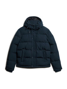 Chaqueta Acolchada con Capucha para Hombre, Invierno, OEM, ODM, Cálida, Transpirable, Resistente al Viento, Estilo Vintage, Deportiva, Casual - Product Image 4