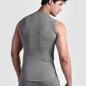 Camiseta de compresión para hombre, chaleco adelgazante, ajuste ceñido, protección contra erupciones, licra/poliéster, manga corta, corsé para perder peso - Product Image 6