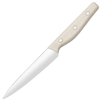 Couteau utilitaire de préparation de 5 pouces en acier inoxydable 30Cr13 sans revêtement, couteaux de cuisine pour la préparation en cuisine et au restaurant