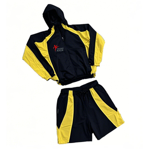 2026 Custom Logo <b>Pullover</b> <b>Jacket</b> <b>Men's</b> Sets <b>Men</b> Blank Tracksuits Windbreaker Nylon Tracksuit Set For <b>Men</b> - Product Image 1