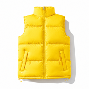 Low MOQ Breathable Insulated Custom Unisex Winter <b>Puffer</b> <b>Vest</b> Supplier Wholesale for US Buyers - Product Image 1