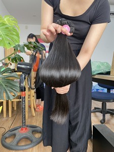 [SUPER ÉPAIS] Paquets de cheveux naturels droits et ondulés Super Double Drawn, Extensions de cheveux humains Meilleure qualité Cheveux crus vietnamiens - Product Image 4