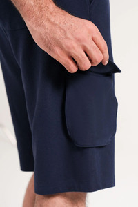 Pantalones Cortos Deportivos Personalizados para Hombre, 100% Poliéster, Cintura Elástica Media, Transpirables, Tejido de Punto, Estampado Frontal, Estilo Urbano, para Correr - Product Image 2