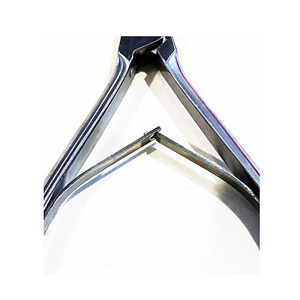 Cortaúñas Profesional de Acero Inoxidable, Hoja Plana, Apertura de Mandíbula Ancha, Punta Afilada para Uso en Dedos de Adultos, Estilo Clásico, para Uñas Gruesas - Product Image 4
