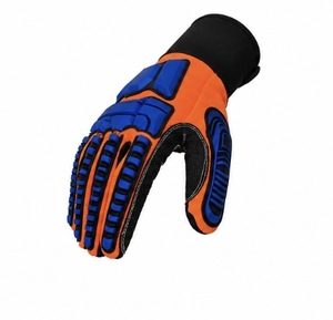 MUBASHAR PRO GRIP INTERNATIONAL MRG-IRG-015 Practical <b>Workwear</b> Impact Resistant <b>Gloves</b> Modern Ergonomic Design Nitrile Palm - Product Image 3
