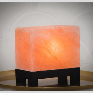 Wholesale USB LED Night Light Indoor Bedroom Colorful Himalayan Salt <b>Table</b> <b>Lamp</b> Feng Shui Style Carved for Home Decoration - Product Image 3