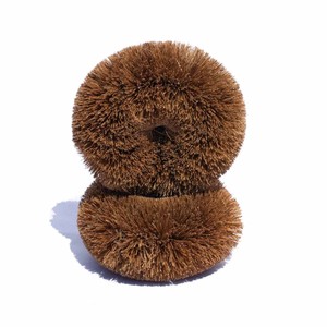Sustainable Kitchen Accessories Dish Washer Scrubber Eco Friendly Scourer <b>Coconut</b> Coir Tawashi Scrubbers - Product Image 3