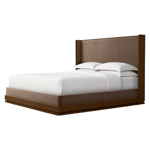 Cama de Hotel Moderna y Lujosa con Estructura Tapizada de Madera Sólida, Tamaño King, Muebles de Dormitorio Personalizados para Hotel, Apartamento, Villa - Product Image 1