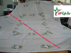 Mantel bordado con motivos elegantes y lujosos Producto caliente - Product Image 2