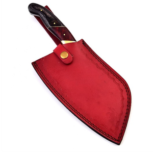 Cuchillos de Cocina Forjados a Mano con Hoja Ancha y Afilada, Mango Ergonómico de Madera para Hogares, Restaurantes, Servicios de Catering y Uso Profesional - Product Image 4