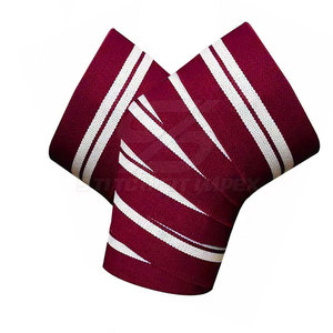 Fitness Knee <b>Wraps</b> for Gym Workout Support for Squats Strong <b>Stretch</b> Material Comfortable and Durable Use - Product Image 6