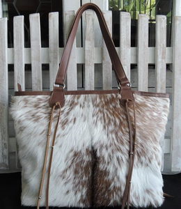 Sac fourre-tout personnalisé en cuir véritable avec fermeture éclair, fait main, vintage, grande capacité, léger, portable, sac à bandoulière - Product Image 5