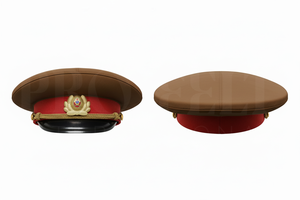 Gorra de Visera de Algodón Hecha a Mano de Nuevo Estilo para Hombre, Sombrero Formal de Uniforme, Gorra Ceremonial Ajustable para Servicio, OEM ODM - Product Image 4