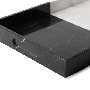 Premium Quality Resin Serving Tray with Unique 2 Color Decorative Tray for <b>Coffee</b> <b>Table</b> Serving Available - Product Image 4