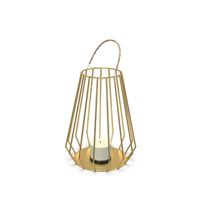 <b>Brass</b> Wire <b>Lantern</b> Holder Golden Candle Holder Handle Home Decoration <b>Lantern</b> Metal Candle <b>Lantern</b> Decor - Product Image 2