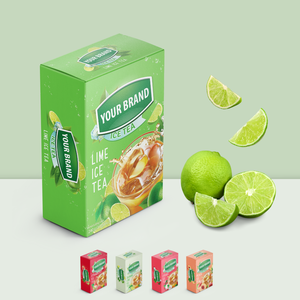 Produits de marque privée poudre de thé glacé au melon d'hiver Sacs sous vide de boisson de jus en poudre pratiques Boîtes personnalisées avec emballage avec logo - Product Image 4