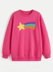Sudadera para Mujer al por Mayor, Estilo Casual, Diseño Liso, Manga Larga, Oversize, Transpirable, de Secado Rápido, Estilo Urbano, Personalizable - Product Image 6