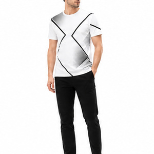 Camiseta de algodón lisa para hombre, color, talla y tela personalizables, disponible en fabricante de ropa OEM, camiseta de algodón premium para hombre - Product Image 6