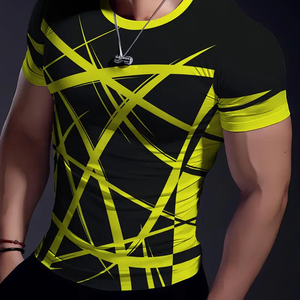 Comfortable Men's Sublimation T <b>Shirt</b> High Quality Summer Wear Best Selling with Pattern Breathable <b>100</b>% <b>polyester</b> - Product Image 6