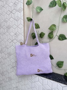 Nueva Colección de Bolsos de Playa Hechos a Mano, de Crochet y Macramé, Estilo Bohemio Vintage, Bolso de Hombro para Mujer, Elegante, Inspirado en la Hierba Marina - Product Image 5
