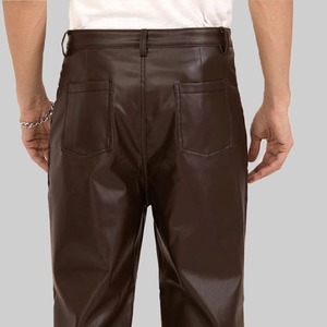 กางเกงหนังแฟชั่นผู้ชายสไตล์ล่าสุด ขายดี คุณภาพเยี่ยม ราคาถูก - Product Image 4