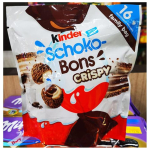 Chocolate Kinder Schoko-Bons Crispy de 67.2g con relleno cremoso de leche, en oferta, a bajo precio. - Product Image 6