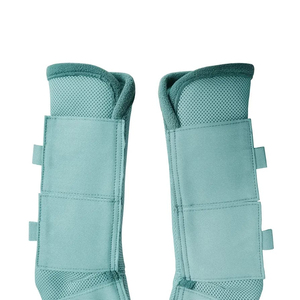 Protège-jambes de course pour chevaux, lot de 4, en nylon respirant et néoprène, personnalisables, haute qualité, réduisent le stress des sabots - Product Image 2