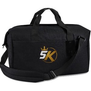Sac de sport unisexe en tissu Oxford à motif écossais, 40-55L, fermeture éclair, résistant à l'eau, durable, pour la gym et le fitness - Product Image 5