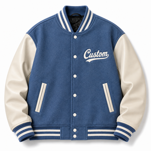 Men's Everyday Varsity Jacket <b>Classic</b> Letterman Design for Casual and Outdoor Wear - Product Image 6
