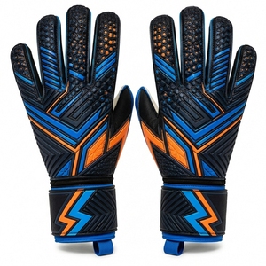 Protège-poignets de gardien de but antidérapants et résistants à l'usure, gants de gardien de but professionnels en cuir pour la gym, à doigts complets et anti-humidité - Product Image 2