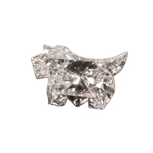 Forme de chien créée en laboratoire DEF VVS/VS1 0.5CT 1CT 2CT 3CT HPHT CVD IGI/GIA Certified Loose Synthetic Lab Grown Diamond Jewelry India - Product Image 1