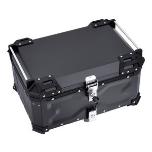 Bauletto Universale Impermeabile in Alluminio per Moto, Capacità 65L, Rivestimento in Pelle Rimovibile - Product Image 4