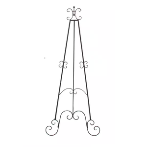 Chevalet de dessin réglable en métal doré de style américain pour peinture, sur pied, pour grossistes - Product Image 6
