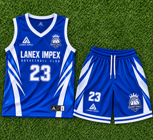 Ensembles d'uniformes de basketball personnalisés pour hommes et jeunes, maillot et short respirants à séchage rapide, vêtements de sport d'équipe avec logo personnalisé - Product Image 6