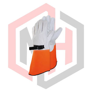 Guantes de Trabajo de Cuero Vacuno para Soldadura TIG/MIG, Guantes de Seguridad para Soldadura, Guantes de Cuero para Trabajo Eléctrico - Product Image 1