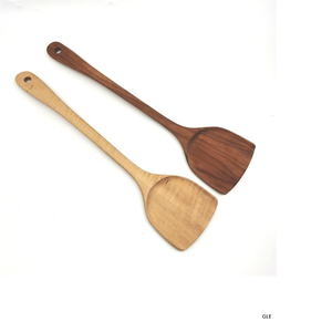 Solid Wood Wooden Serving Spoon 10ml Party Use Durable Eco-Friendly Kitchen <b>Tool</b> for Stirring Mixing Rice Curry Soup Sauce - Product Image 2