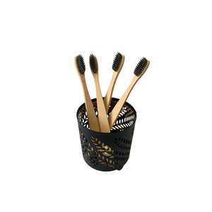 Brosse à dents en bambou en gros, écologique, manche en bois naturel, poils souples, pour l'hygiène bucco-dentaire quotidienne - Product Image 1