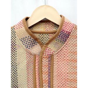 100% Cotton Kantha Quilted Breathable Vintage Floral Waistcoat <b>Women</b> Handmade Unique Spring Autumn Winter <b>Sleeveless</b> Vest - Product Image 3